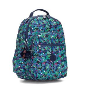 Kipling BP4361 Seoul Neon Frills Large Laptop Bag NWT